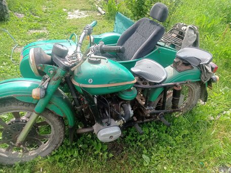 1987 Урал M-72, зелёный, 55000 рублей, вид 2