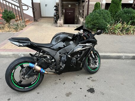 2012 Kawasaki ZX-10R Ninja, чёрный, 590000 рублей, вид 1