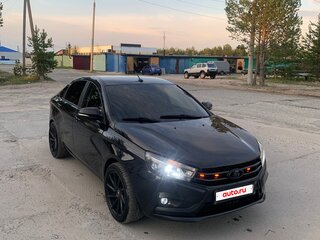 2018 Lada (ВАЗ) Vesta I, чёрный, 530000 рублей, вид 1