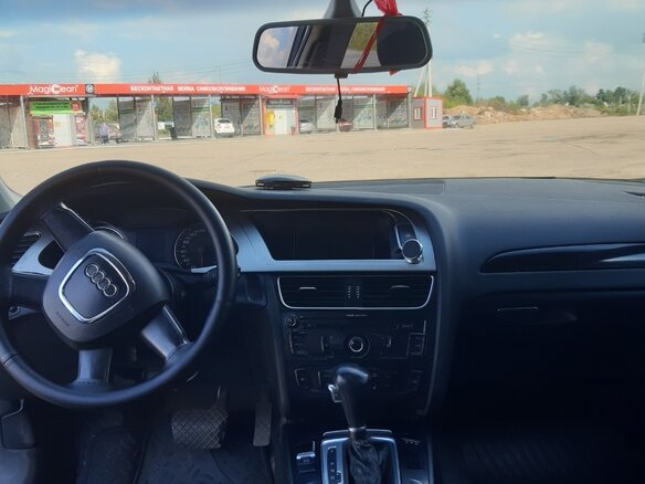 2011 Audi A4 IV (B8), чёрный - вид 7