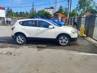 2012 Nissan Qashqai I Рестайлинг, белый, 1220000 рублей, вид 3