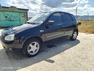 2012 Lada (ВАЗ) Kalina I, чёрный, 420000 рублей, вид 4