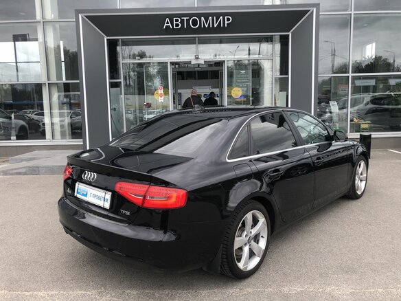 2013 Audi A4 IV (B8) Рестайлинг, чёрный - вид 4