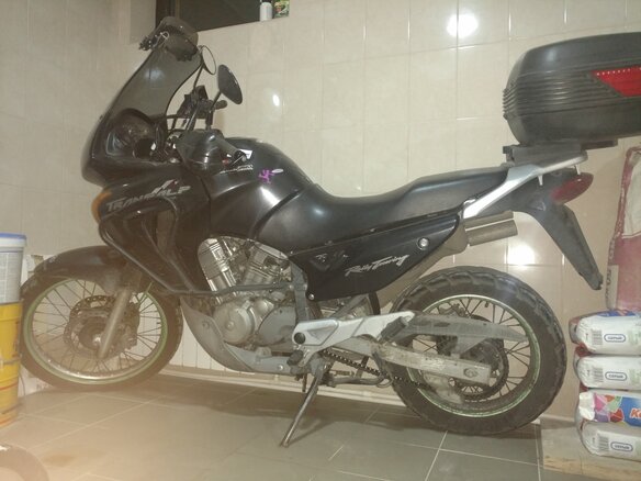 2000 Honda XL650V Transalp, чёрный