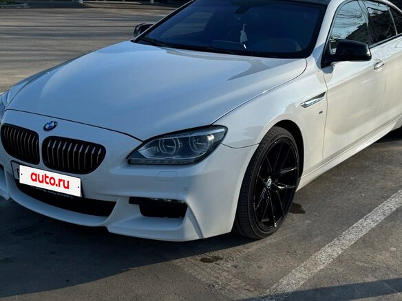 2014 BMW 6 серии Gran Coupe 640d xDrive III (F06/F13/F12), белый, 2500000 рублей - вид 2