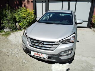 2014 Hyundai Santa Fe III, серебристый, 2850000 рублей, вид 2