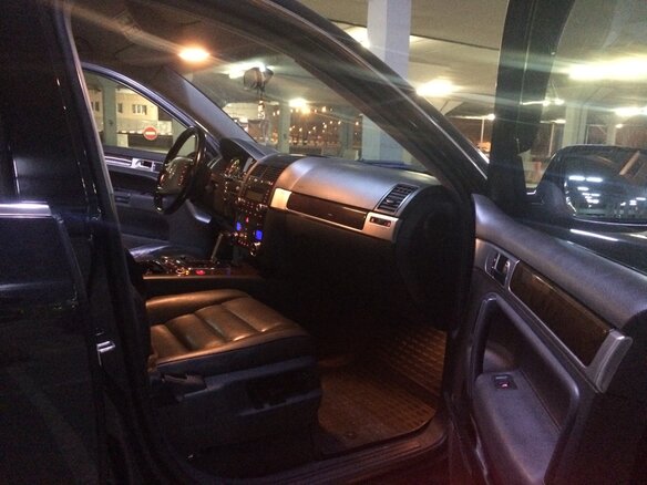 2006 Volkswagen Touareg I, чёрный - вид 16