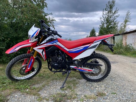 2021 Motoland XL250, красный, 135000 рублей, вид 4