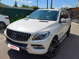 2013 Mercedes-Benz M-Класс 350 CDI III (W166), белый, 3100000 рублей, вид 1