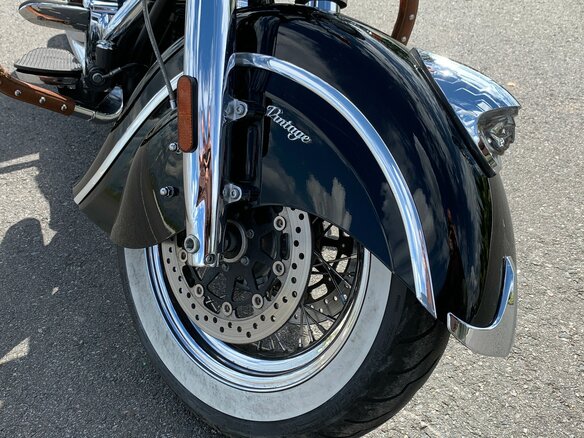 2015 Indian Chief Vintage, чёрный, 1300000 рублей - вид 7