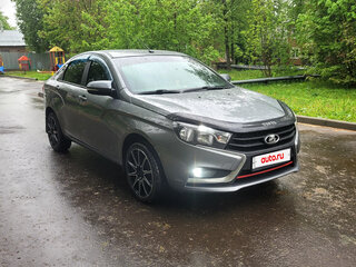 2016 Lada (ВАЗ) Vesta I, серый, 850000 рублей, вид 2