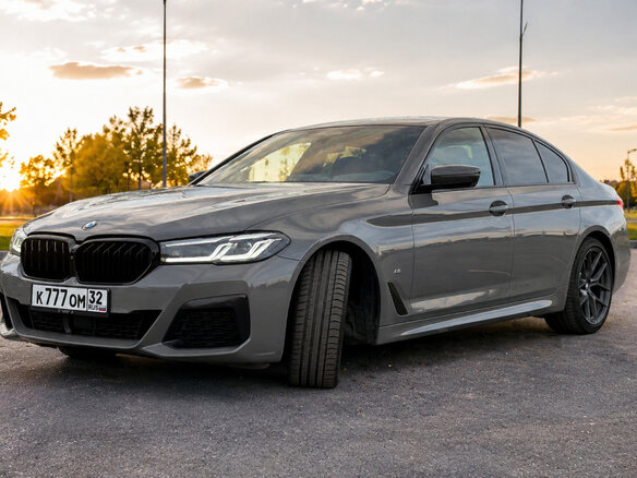 2021 BMW 5 серии 523d VII (G30/G31/G38) Рестайлинг, серый, 5670000 рублей