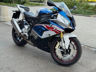 2017 BMW S 1000 RR, голубой, 1300000 рублей, вид 1