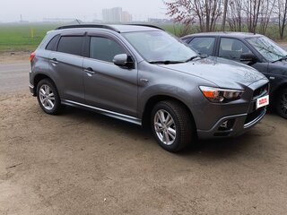 2014 Mitsubishi ASX I Рестайлинг, серый, 1250000 рублей, вид 1