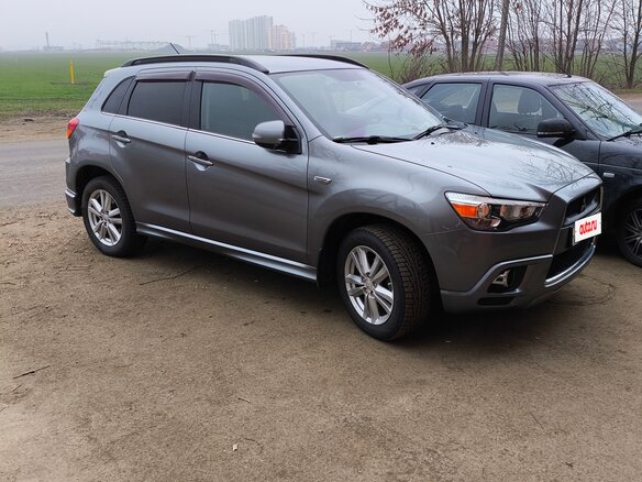 2014 Mitsubishi ASX I Рестайлинг, серый, 1250000 рублей