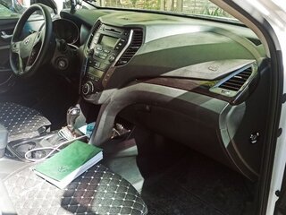 2013 Hyundai Santa Fe III, белый, 1800000 рублей, вид 3