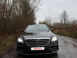 2019 Mercedes-Benz S-Класс 350 d Long VI (W222, C217) Рестайлинг, чёрный, 8888888 рублей, вид 2