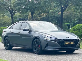 2022 Hyundai Elantra VII (CN7), серый, 1370000 рублей, вид 5