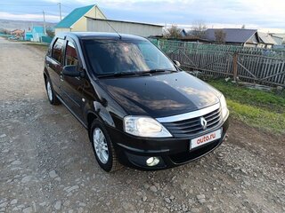 2010 Renault Logan I Рестайлинг, чёрный, 450000 рублей, вид 3