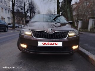 2018 Skoda Rapid I Рестайлинг, коричневый, 1700000 рублей, вид 3