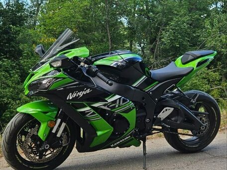 2019 Kawasaki ZX-10R Ninja, зелёный, 1450000 рублей, вид 5