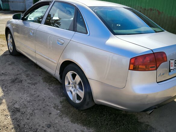 2006 Audi A4 III (B7), серебристый, 650000 рублей - вид 5
