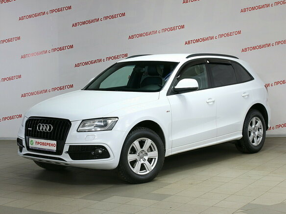 2013 Audi Q5 I (8R) Рестайлинг, белый