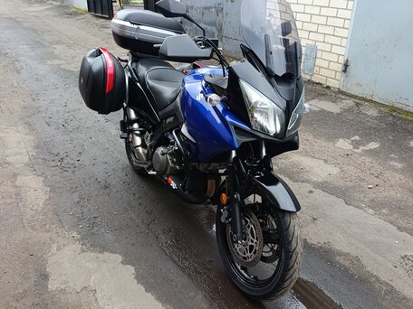 2006 Suzuki V-Strom 1000, синий, 520000 рублей, вид 2