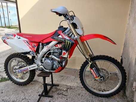 2009 Honda CRF 450X, красный, 400000 рублей, вид 5