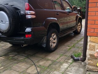 2007 Toyota Land Cruiser Prado 4-speed 120 Series Рестайлинг, чёрный, 1940000 рублей, вид 4