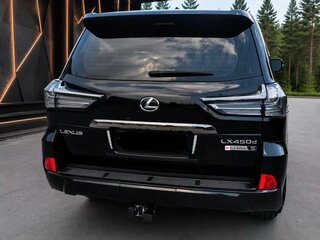 2019 Lexus LX 450d III Рестайлинг 2, чёрный, 9700000 рублей, вид 4