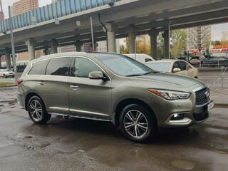 2017 Infiniti QX60 I Рестайлинг, серый, 1790000 рублей, вид 1