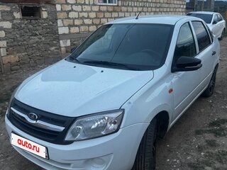 2013 Lada (ВАЗ) Granta I, серебристый, 350000 рублей, вид 1