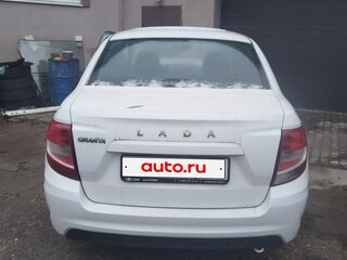 2020 Lada (ВАЗ) Granta I Рестайлинг, белый, 580000 рублей, вид 4