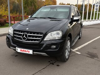 2008 Mercedes-Benz M-Класс 350 II (W164) Рестайлинг, чёрный, 1150000 рублей, вид 2