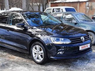 2014 Volkswagen Jetta VI Рестайлинг, чёрный, 1470000 рублей, вид 2