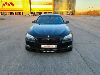 2012 BMW 5 серии 528i VI (F10/F11/F07), чёрный, 1630000 рублей, вид 2