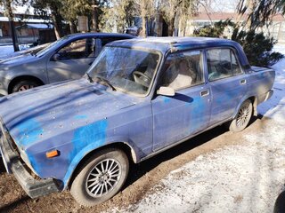 2006 Lada (ВАЗ) 2107, синий, 100000 рублей, вид 1