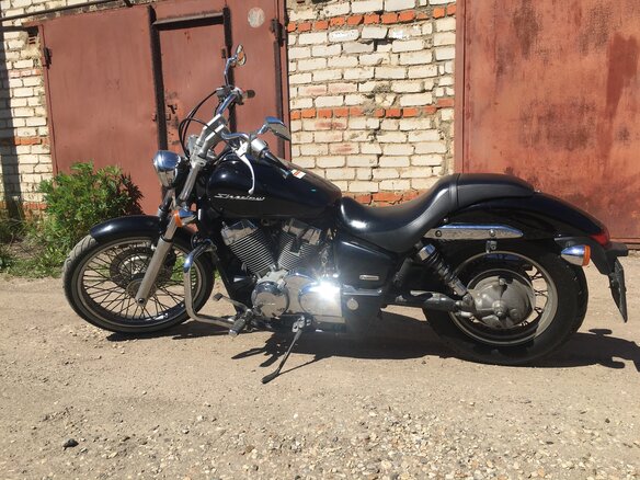 2009 Honda Shadow 750, чёрный, 480000 рублей - вид 1