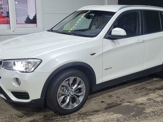 2014 BMW X3 28i xDrive II (F25) Рестайлинг, белый, 2650000 рублей, вид 3