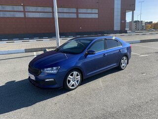 2020 Skoda Rapid II, синий, 1790000 рублей, вид 1