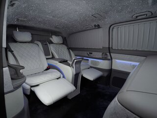 2024 Mercedes-Benz V-Класс Extra Long 300 d экстра длинный III (W447) Рестайлинг 2, чёрный, 29000000 рублей, вид 2