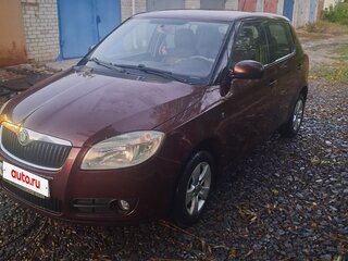 2009 Skoda Fabia II, пурпурный, 465000 рублей, вид 1