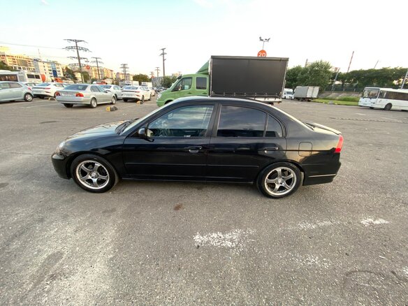 2003 Honda Civic VII, чёрный, 500000 рублей - вид 3