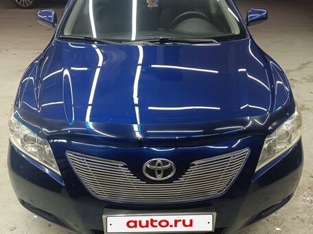 2008 Toyota Camry VI (XV40), синий, 810000 рублей, вид 2