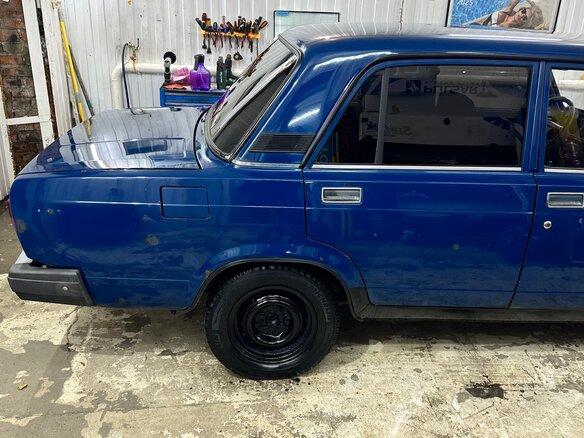 2004 Lada (ВАЗ) 21053-20, синий, 160000 рублей - вид 5