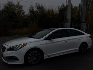 2017 Hyundai Sonata VII (LF), белый, 1550000 рублей, вид 1