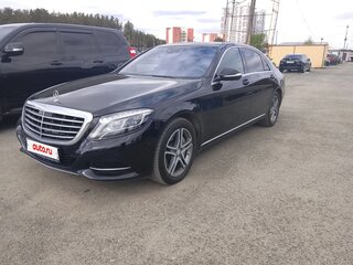 2016 Mercedes-Benz S-Класс 400 Long VI (W222, C217), чёрный, 4000000 рублей, вид 1
