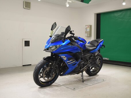 2017 Kawasaki Ninja 650, синий, 677000 рублей, вид 4