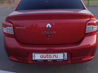2015 Renault Logan II, красный, 650000 рублей, вид 3